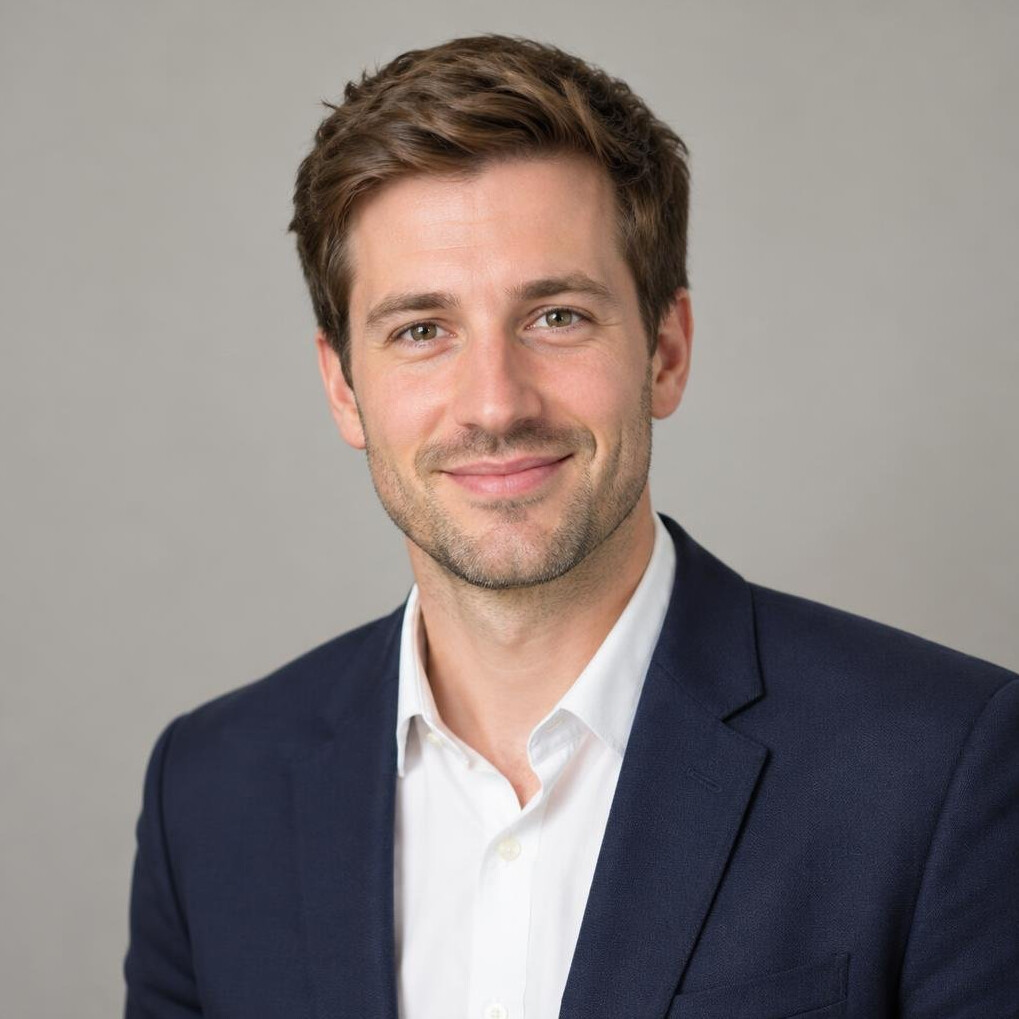 Portrait of a young man in a blazer
